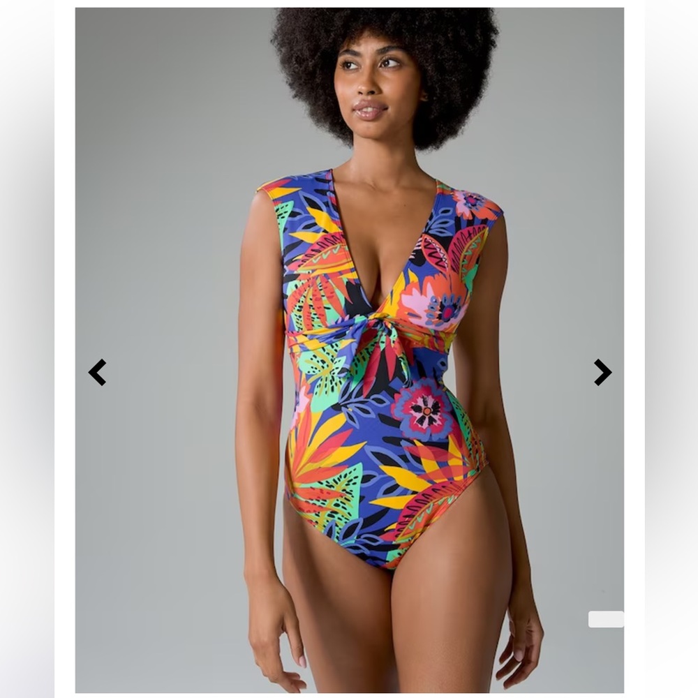 NWT Bleu Rod Night Safari Cap Sleeve One Piece